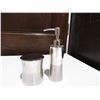 Image 1 : SS COTTON BALL HOLDER & SOAP DISPENSER
