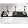 Image 1 : SN. COAT HOOKS ON ESPRESSO BOARD