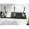Image 1 : SN. COAT HOOKS ON ESPRESSO BOARD
