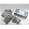 Image 1 : 4.5" X 4" COMMERCIAL BUTT HINGES, 3 PC SET
