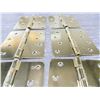 Image 1 : 4" 1/4 RD BUTT HINGES, BRASS , 2 SETS
