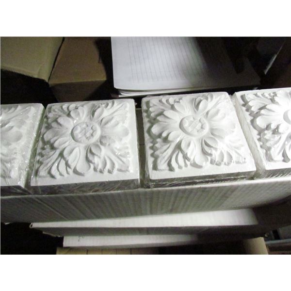 EVERTRUE LEAF ROSETTS, 3.5 X 3.5 X 1 3/8", CARTON OF 12