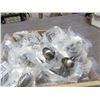 Image 1 : OVAL CABINET KNOB, 6102 APH, AGE PEWTER HIGHLIGHTED, CARTON OF 25