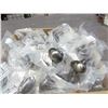 Image 1 : OVAL CABINET KNOB, 6102 APH, AGE PEWTER HIGHLIGHTED, CARTON OF 25