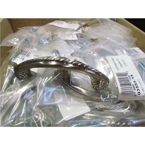 SATIN NICKEL PULL, 3553 -15, CARTON OF 25 PULLS