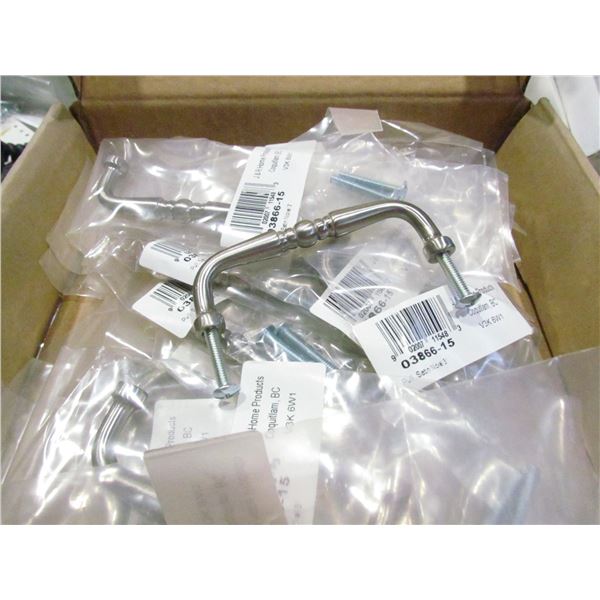 3866-15 3" SATIN NICKEL CABINET PULLS, QUANTITY 25