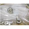 Image 1 : SATIN NICKEL CABINET KNOB, 6031-15, CARTON OF 25 KNOBS