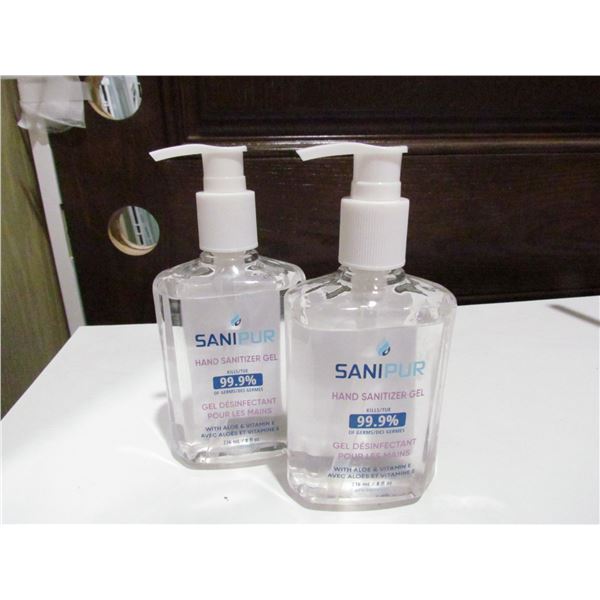 HAND SANITIZER, 263 ML BOTTLES, QUANTITY 2