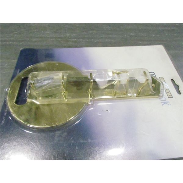 BRASS " KEY" KEY HOLDER, QUANTITY 5