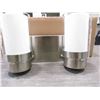 Image 1 : 2 LIGHT VANITY WALL LIGHT, 772-702 BCH
