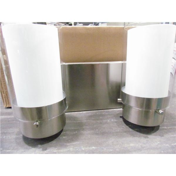 2 LIGHT VANITY WALL LIGHT, 772-702 BCH