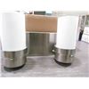 Image 1 : 2 LIGHT VANITY WALL LIGHT, 772-702 BCH