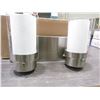 Image 1 : 2 LIGHT VANITY WALL LIGHT, 772-702 BCH