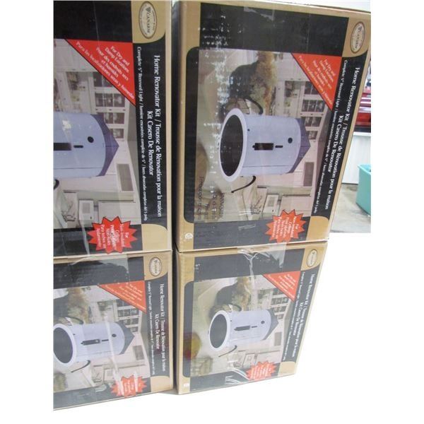 4 PACK RECESSED POT LIGHTS