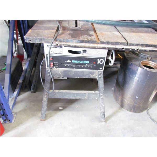 10 INCH BEAVER TABLE SAW