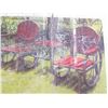 Image 1 : PATIO WAGON WHEEL CHAIR SET