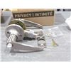 Image 1 : PRIVACY DOOR LEVER  ERIE SATIN NICKEL