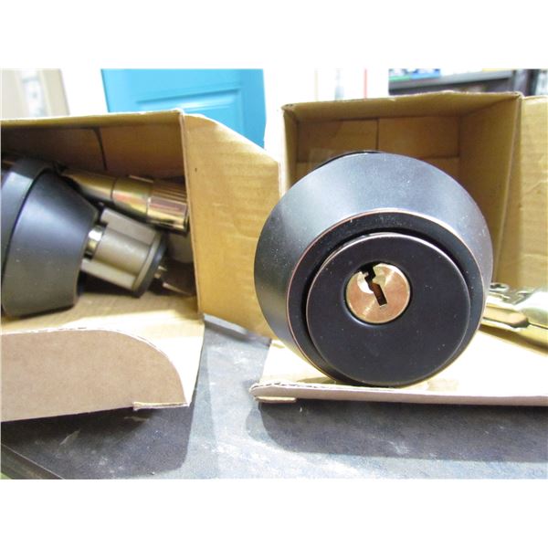 KEYED ALIKE DEADBOLTS ORB X 2
