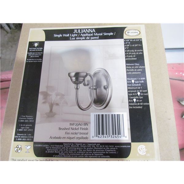 JULIANA SINGLE WALL LIGHT