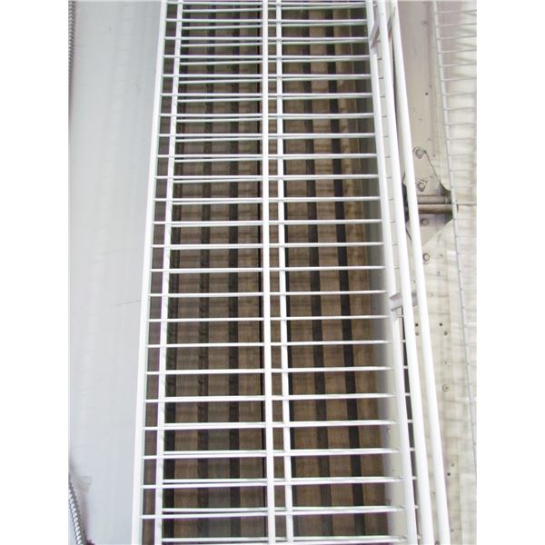 WIRE SHELFS 12 FT  X 10 INCHES  QUANTITY 6