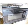 Image 1 : BLACK OVER THE RANGE MICROWAVE , GE