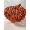 Image 1 : Wicker Pumpkin Decoration