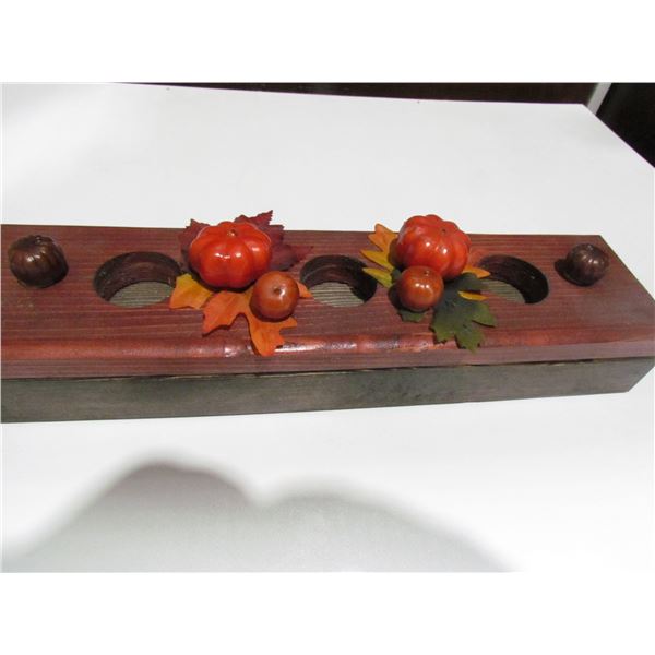 Fall Tea Light Centerpiece