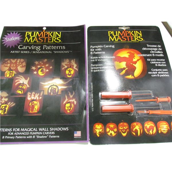 Pumpkin Masters Carving Kit + Carving Patterns