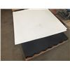 Image 1 : 4 Large Anti Fatigue Matts & 2 White Plastic Sheets