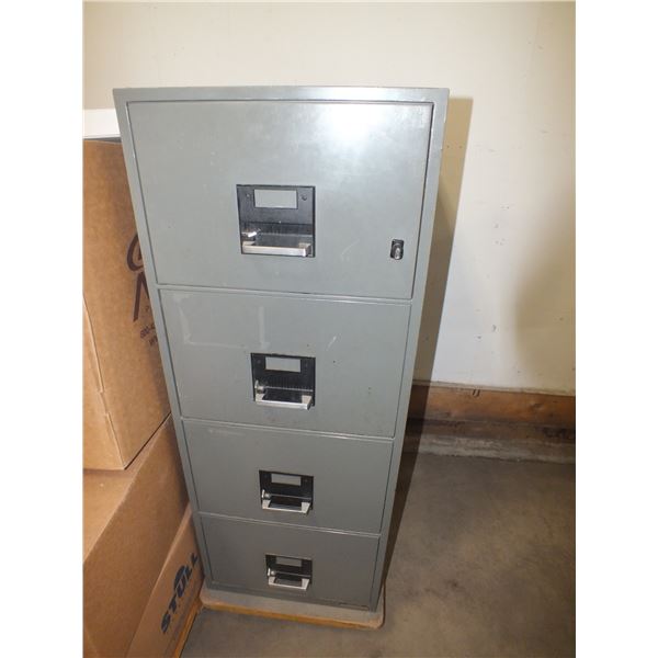 4 Drawer Fireproof Filling Cabinet