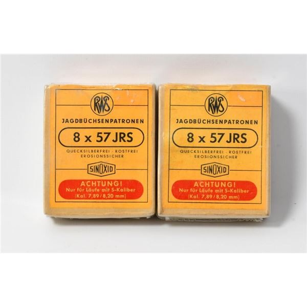 20 Rounds Of RWS 8x57 JRS Ammunition