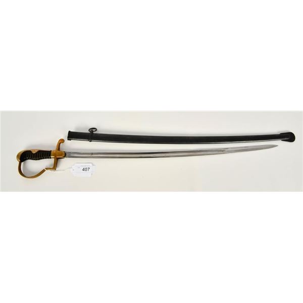 WWII German Ordnance Sword With Scabbard