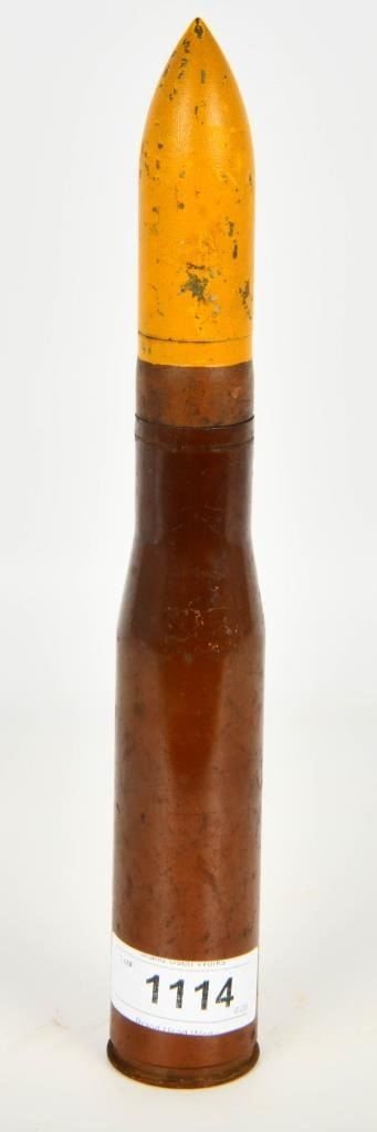 1943 37mm M17B1 Demilled Artillery Shell