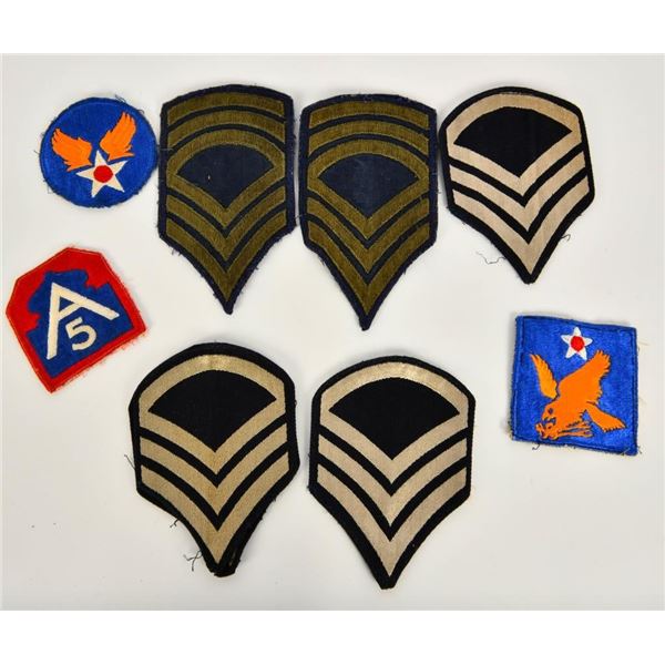 9 Military US Army Patches