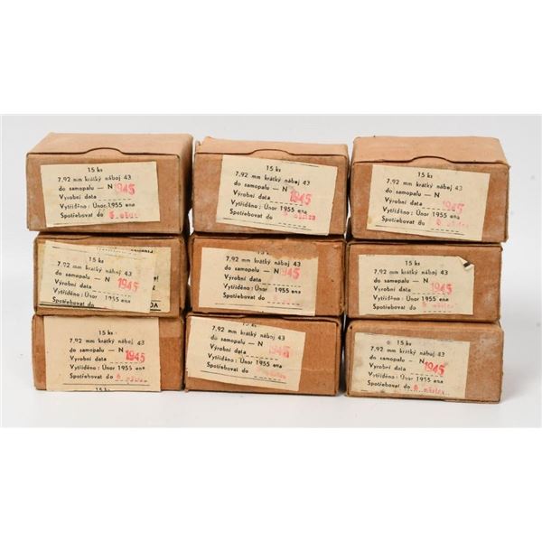 135 Rounds Of 7.92X33mm Kurz Ammunition