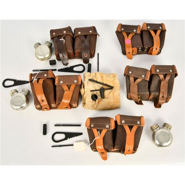 5 Mosin Nagant Ammunition Belt Pouches