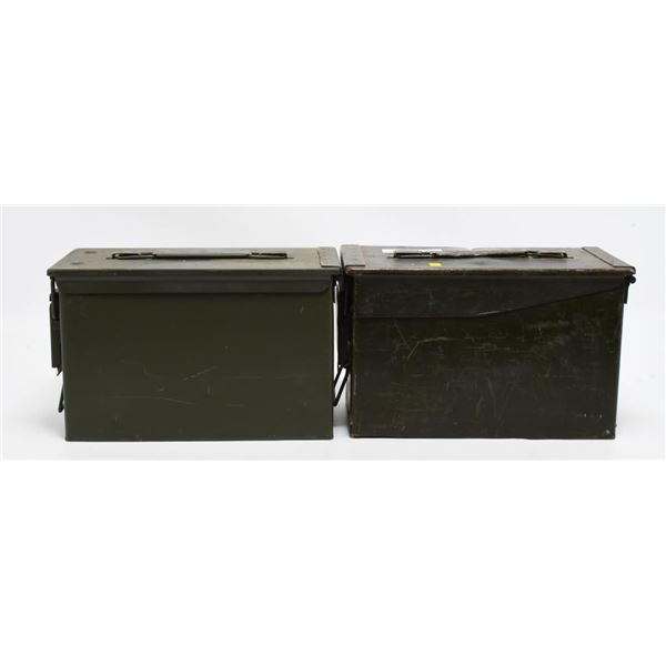 2 Heavy Duty Metal Ammo Cans