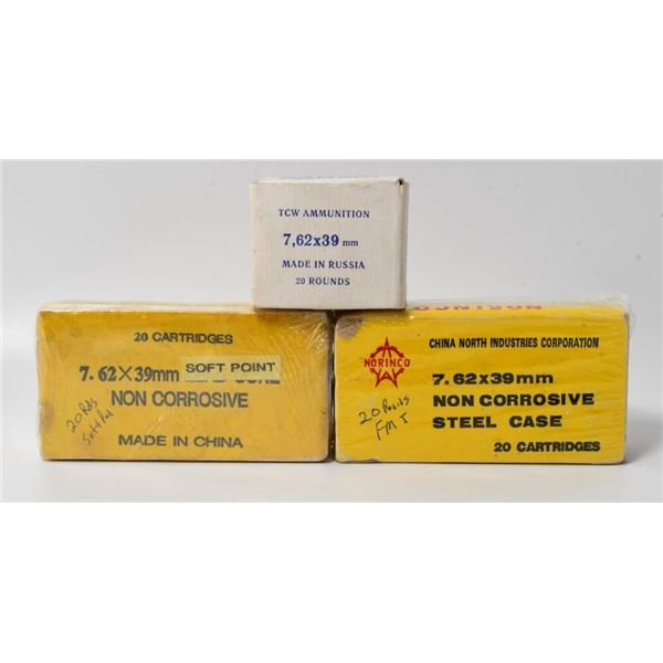 60 Rounds Of 7.62x39 Ammunition