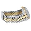 Image 8 : Rolex Mens Two Tone Champagne Index Dial Diamond And Sapphire Datejust With Role