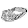 Image 4 : Rolex Ladies Stainless Steel Quickset Silver Index Fluted Bezel Datejust With Ro