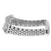 Image 7 : Rolex Ladies Stainless Steel Quickset Silver Index Fluted Bezel Datejust With Ro