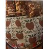 Image 1 : Assorted Fall Colored Throw Pillows & Tapestry