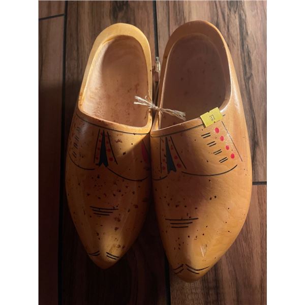 Adult Sized Wooden Dutch Slippers