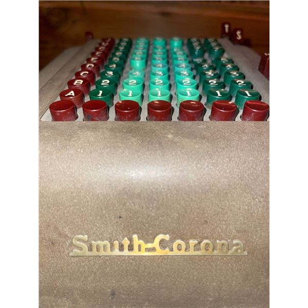 Antique Cash Register Smith Corona
