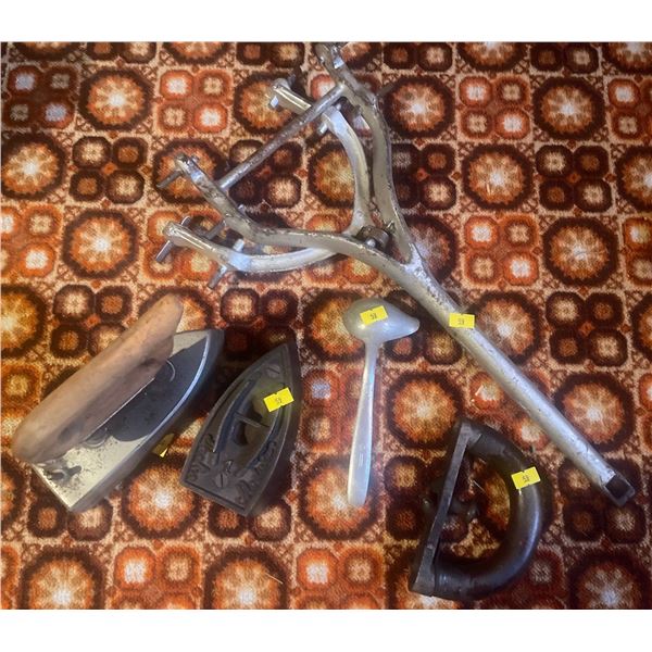 Antique Metals. Assorted Metal Collectables