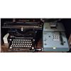 Image 1 : Antique Remington Typewriter w/ Victor Calculator Cash Registor