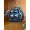 Image 3 : Collectable Boats 12x13 w/ Decorative Miniature Steins & Wood Rocking Chair