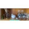 Image 1 : Decorative Glass Horn Vessels Teapot & Assorted Stemware