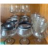 Image 2 : Decorative Glass Horn Vessels Teapot & Assorted Stemware