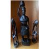 Image 4 : Aztec Egyptian & African Idols w/ Decorative Candle Holders